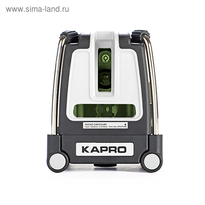 фото Уровень лазерный kapro 873g-набор, зеленый, тренога со штангой, 3 луча, 30/60 м, ±0.2 мм/м