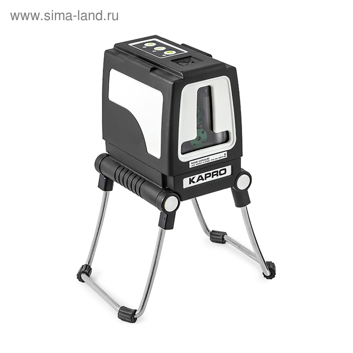 Уровень лазерный KAPRO 873G-набор, зеленый, тренога со штангой, 3 луча, 30/60 м, ±0.2 мм/м
