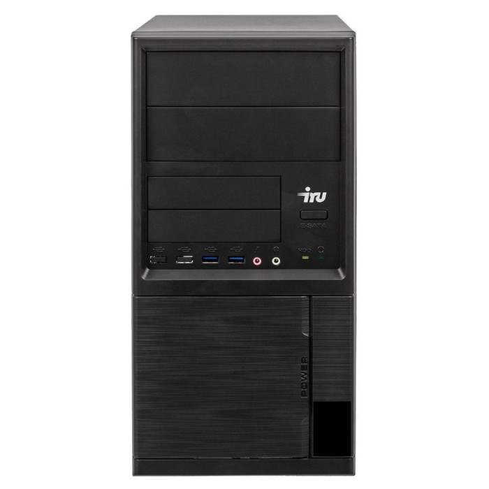 ПК IRU Office 313 MT,i3 7100,4Gb,1Tb,HDG630,Win 10 Pro 64,черный