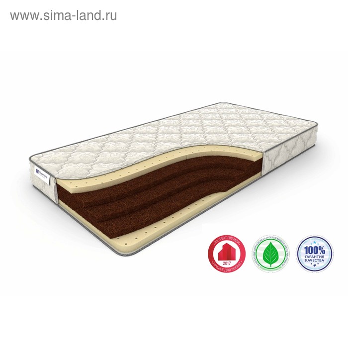 

Матрас Orto Soft, размер 180 х 195 см, высота 16 см, жаккард