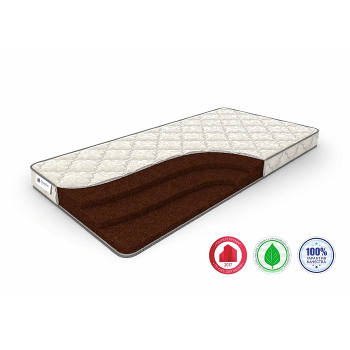 Матрас «Orto-9», размер 90 х 200 см, высота 10 см, жаккард