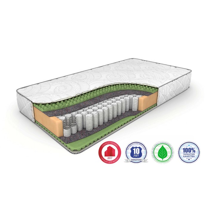 Матрас «Komfort Massage», размер 80 х 195 см, высота 21 см, трикотаж
