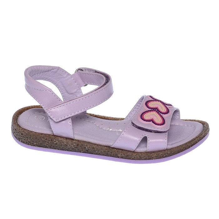 Туфли открытые для девочки, 12 пар в коробе 21-284B/12