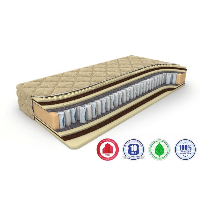 Матрас «Paradise Massage DS», размер 200 х 200 см, высота 26 см, велюр