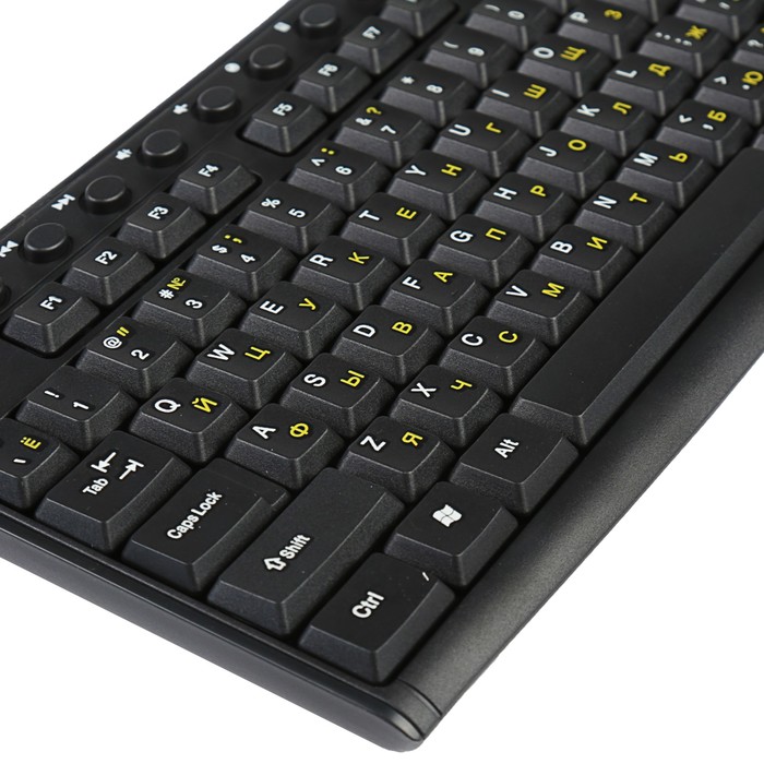 Клавиатура Гарнизон GKM-125, 13 доп. клавиш, черная