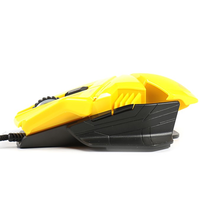 Мышь оптическая 5bites CAMPER GM20YE 6К / 1200-1600-3200DPI / 2400FPS / 10G / 125HZ / GAMING