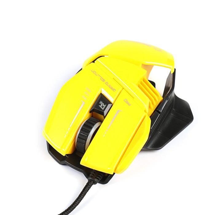 Мышь оптическая 5bites CAMPER GM20YE 6К / 1200-1600-3200DPI / 2400FPS / 10G / 125HZ / GAMING