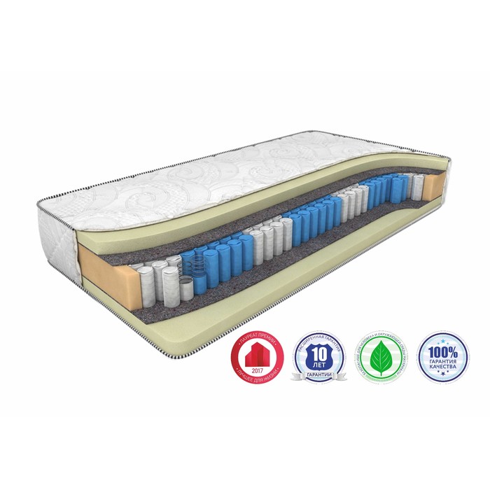 Матрас «Memory Smart Zone», размер 150 х 190 см, высота 22 см, трикотаж