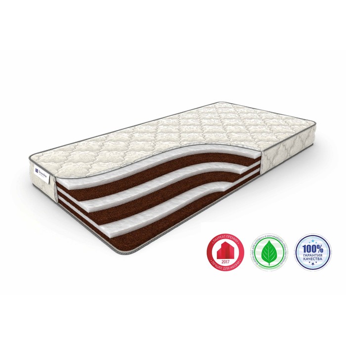 Матрас «Mix Holl», размер 150 х 195 см, высота 19 см, жаккард