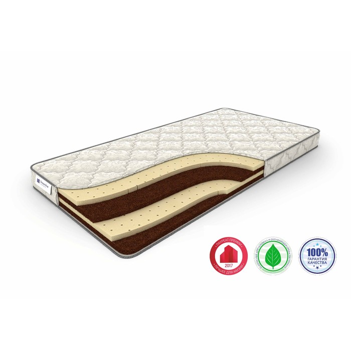 Матрас «Mix Slim», размер 200 х 200 см, высота 13 см, жаккард