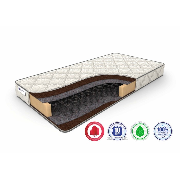 Матрас «Dream-1 BS-120», размер 150 х 195 см, высота 16 см, жаккард