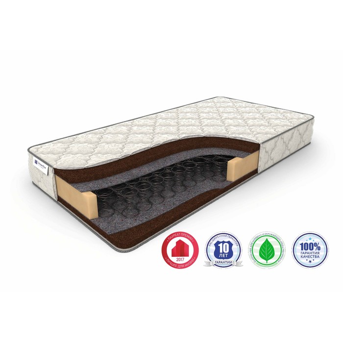 Матрас «Dream-3 BS-120», размер 80 х 190 см, высота 20 см, жаккард