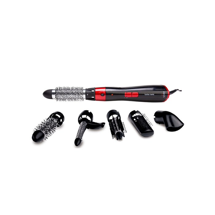 Мультистайлер GA.MA Multistyler Turbo Ion CX (GH 0102), 1200 Вт, 6 насадок, Nano Silver