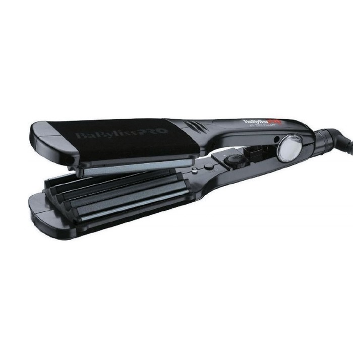 Щипцы-гофре Babyliss Crimper BAB2512EPСE, 125 Вт, пластины 60х120 мм, 120-200°C, шнур 2.7 м   357379