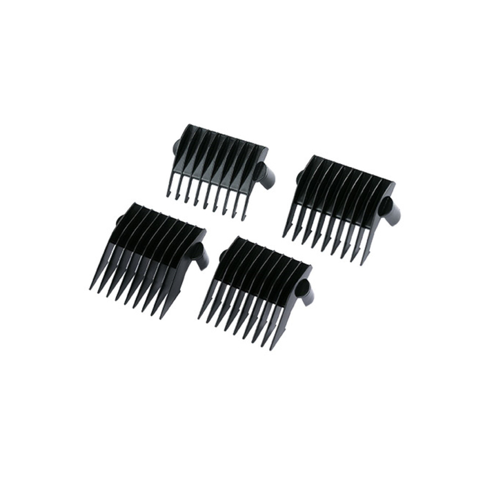 Насадки Hairway к машинкам для стрижки (к моделям 02033,02038,02039), 4 шт, 3/5/9/12 мм