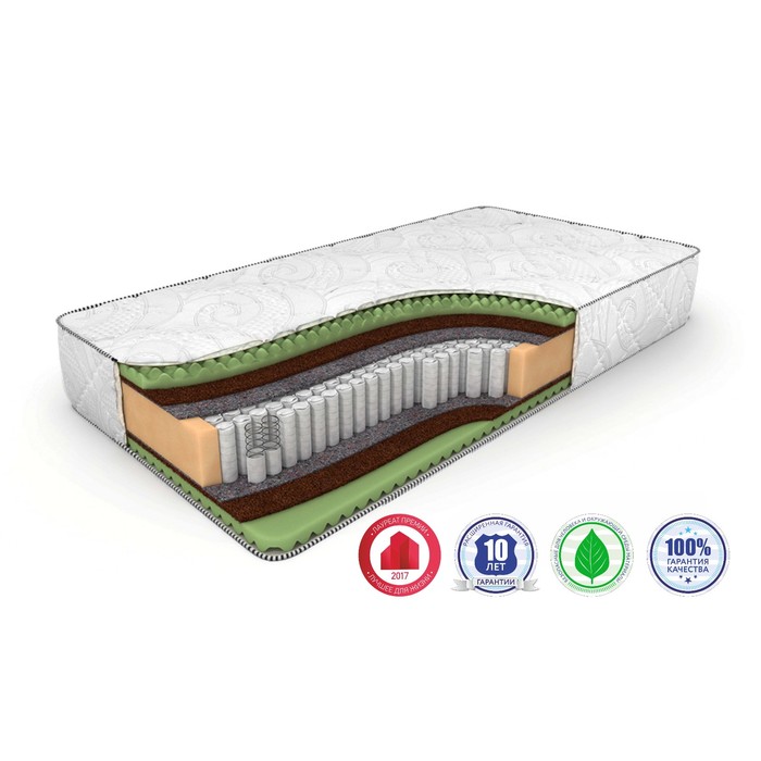 Матрас «Space Massage S-1000», размер 150 х 190 см, высота 24 см, трикотаж