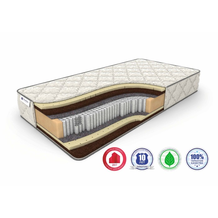 Матрас «Prime Mix S-2000», размер 140 х 200 см, высота 27 см, трикотаж
