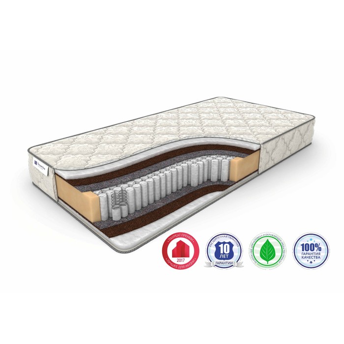 Матрас «Eco Holl Hard S-1000», размер 90 х 190 см, высота 23 см, трикотаж