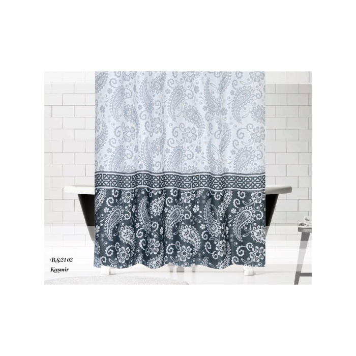 Штора для ванной Drop, размер 180х200 см V5