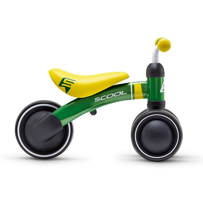 Беговел 6" SCOOL pedeX first, цвет зеленый