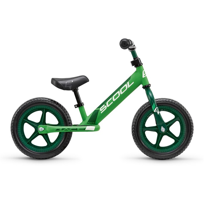 Беговел 12" SCOOL pedeX race, цвет зеленый