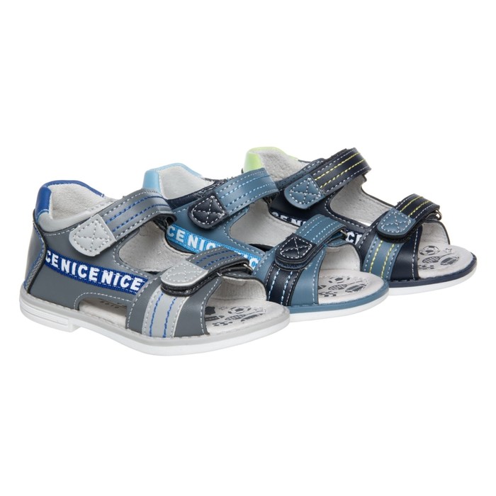 Сандалии для мальчика, 12 пар в коробе 8010