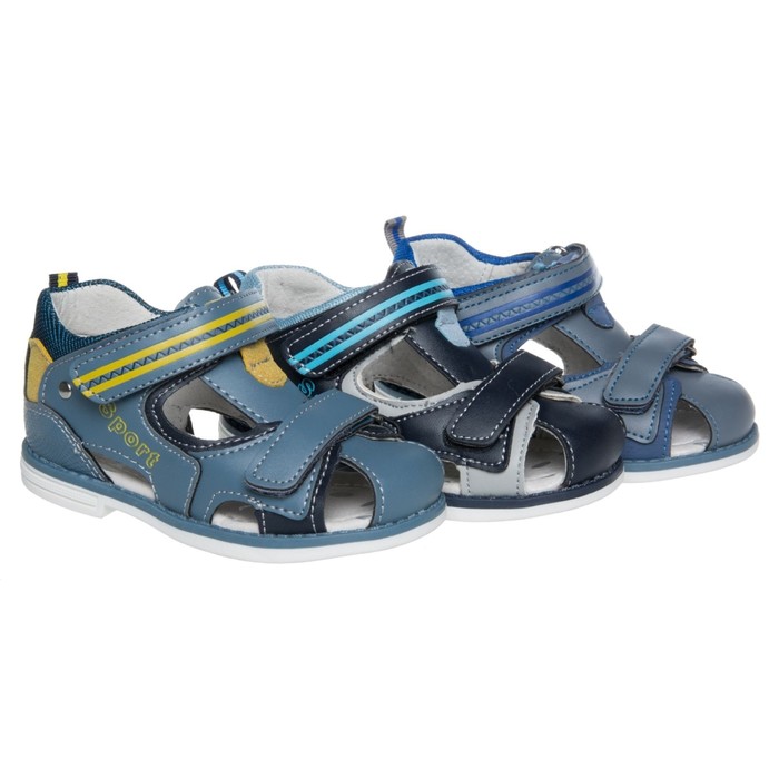 Сандалии для мальчика, 12 пар в коробе 8011