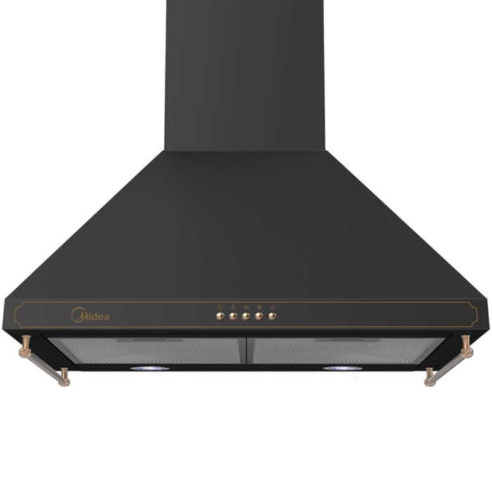 Вытяжка Midea MH 60C 335 AN, 600 м³/ч, 3 скорости, черный