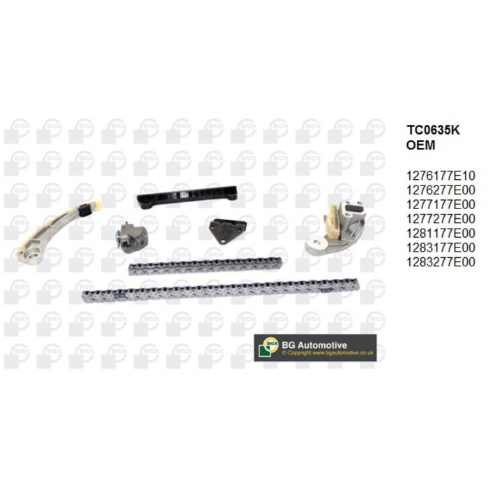 Цепь ГРМ, комплект BGA TC0635K