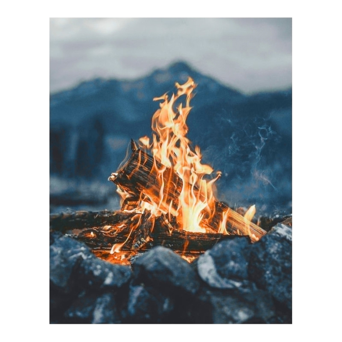 Алмазная вышивка «У костра»