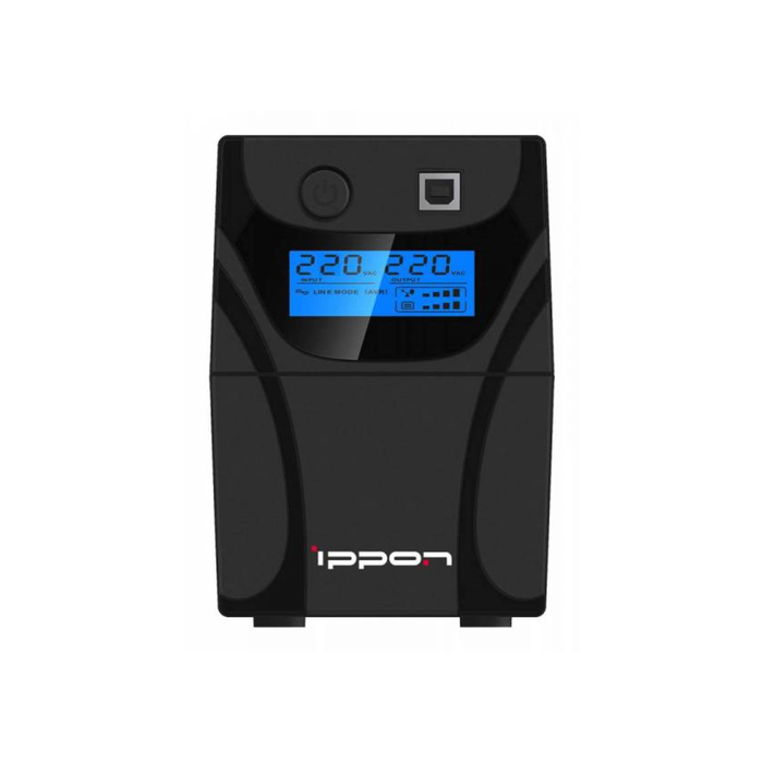 Источник бесперебойного питания Ippon Back Power Pro LCD 400, 240Вт, 400ВА, черный