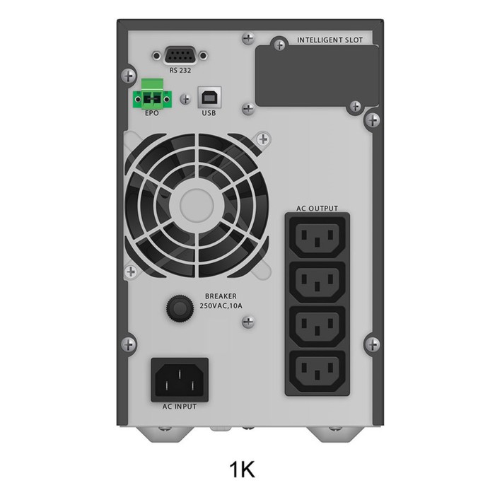 Источник бесперебойного питания Ippon Innova G2 1000, 900Вт, 1000ВА, черный