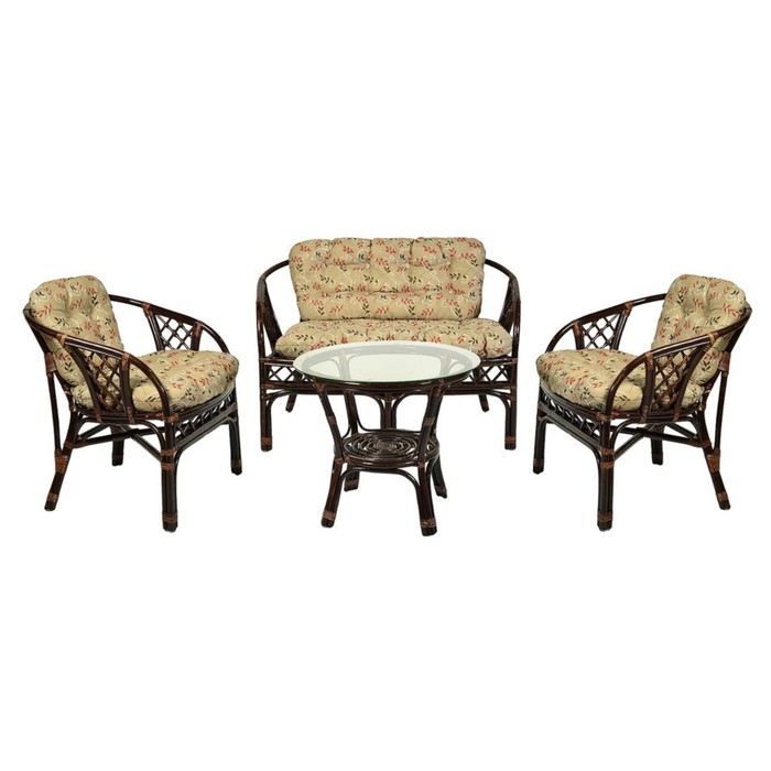 Комплект "Аркадиа" - диван + стол + 2 кресла - DB