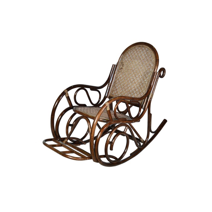 Кресло-качалка плетеная из ротанга Br