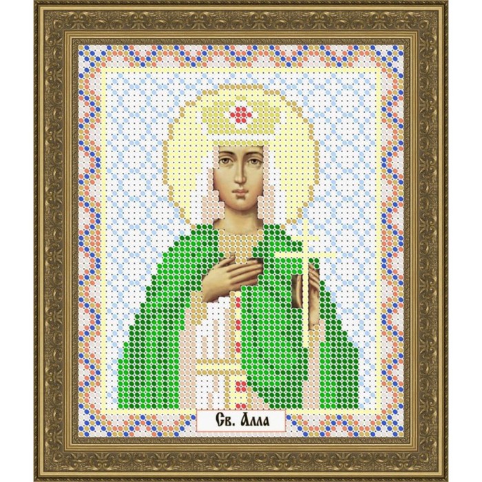 Схема для вышивки бисером "Святая Алла"