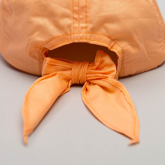 Бейсболка детская, размер 50 см, цвет оранжевый BC-480