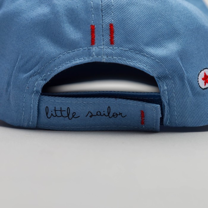 Бейсболка детская, размер 48 см, цвет голубой BC-496