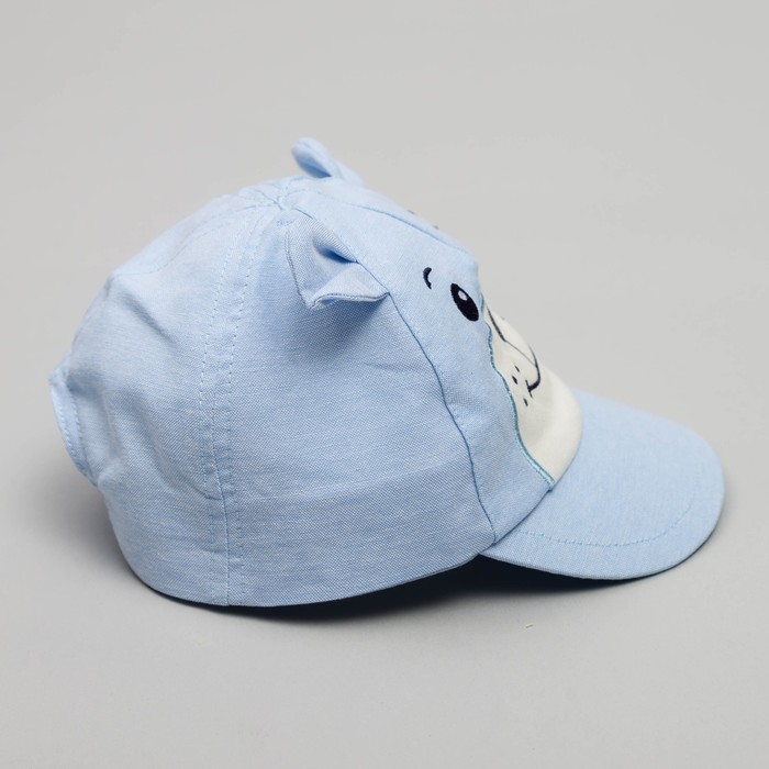 Бейсболка детская, размер 48 см, цвет голубой BC-499