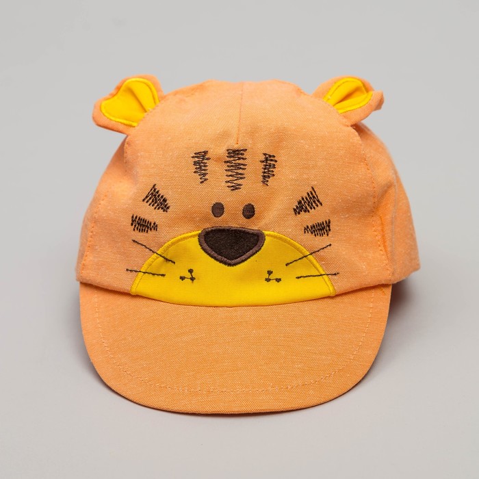 Бейсболка детская, размер 48 см, цвет оранжевый BC-509