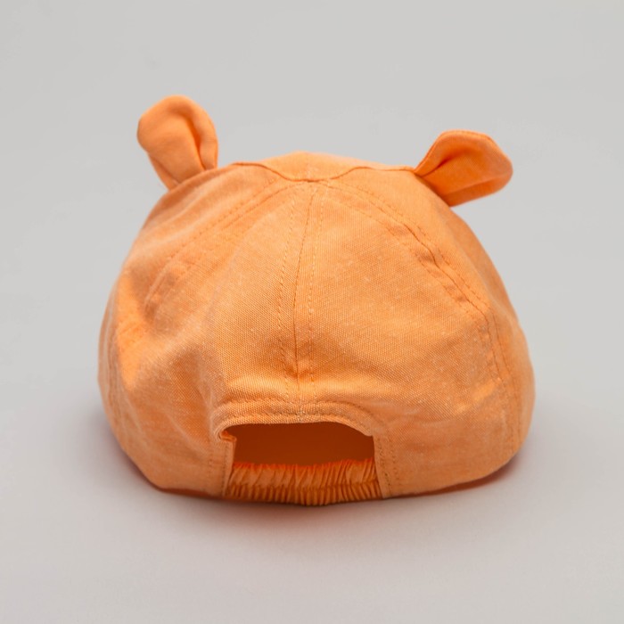 Бейсболка детская, размер 48 см, цвет оранжевый BC-509