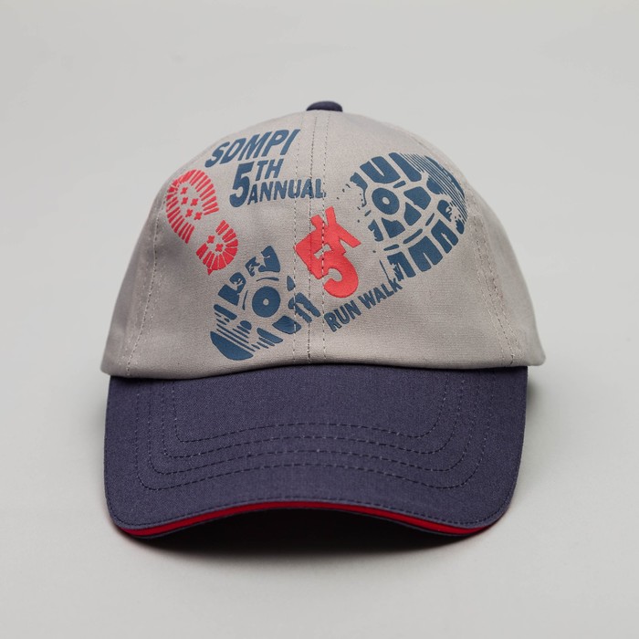 Бейсболка детская, размер 52 см, цвет серый BC-517