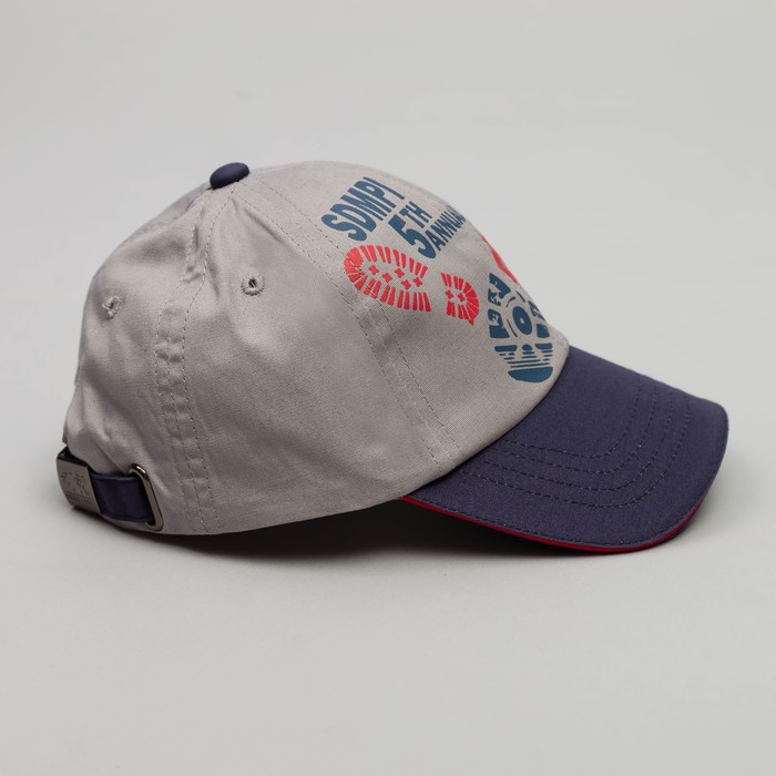 Бейсболка детская, размер 52 см, цвет серый BC-517