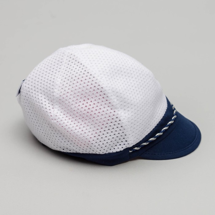 Кепка детская, размер 46 см, цвет белый KY-186-01