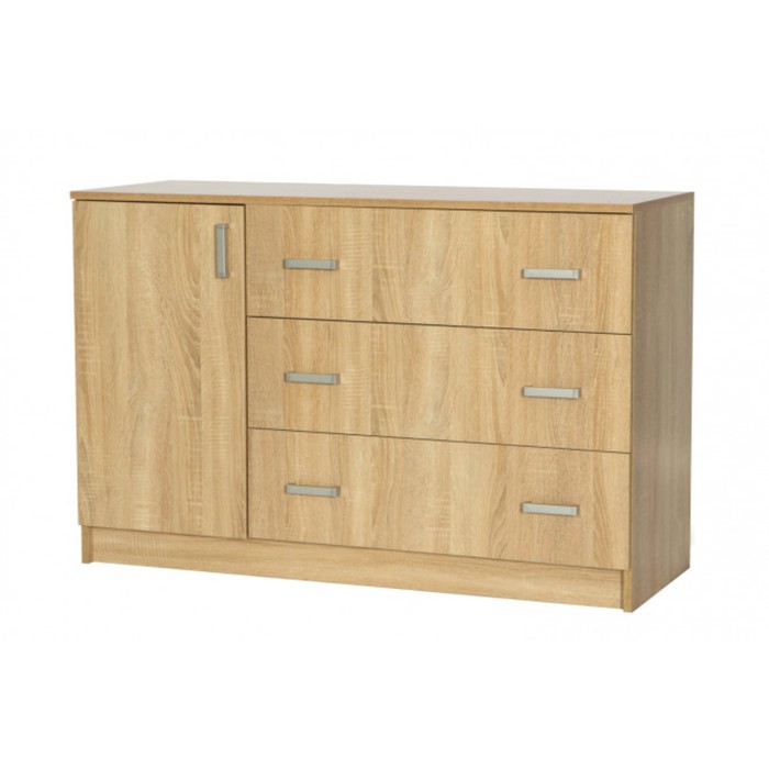 Комод "Лофт", 1182х440х774 мм, ЛДСП, цвет дуб