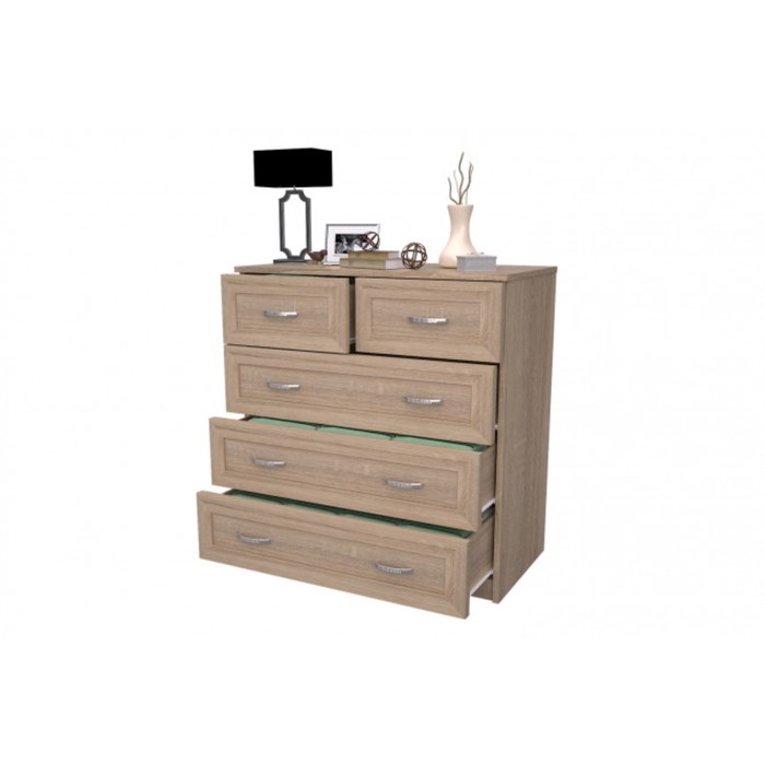 Комод "Милан-13", ЛДСП, цвет дуб