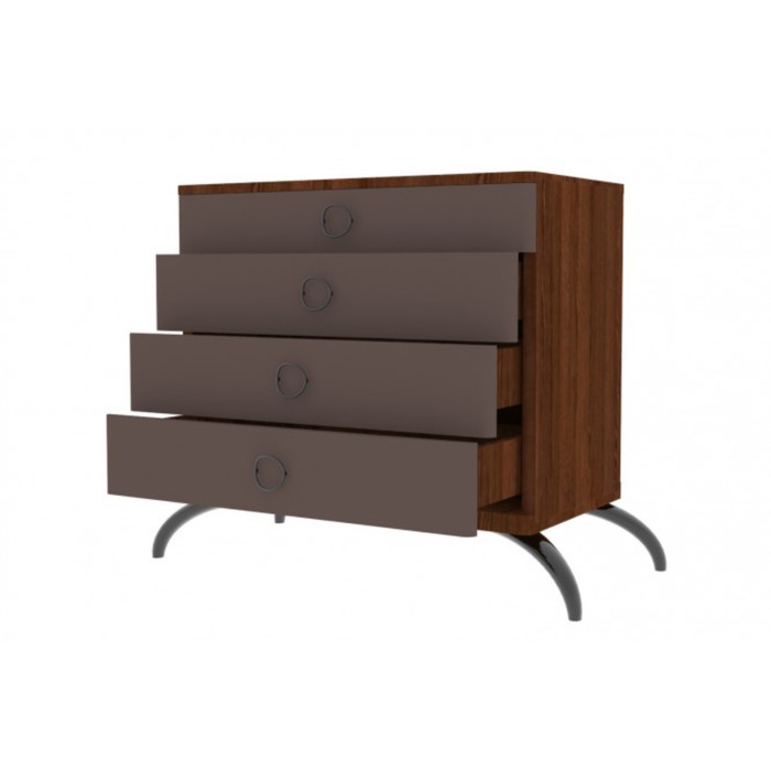 Комод "Делия", МДФ, цвет коричневый
