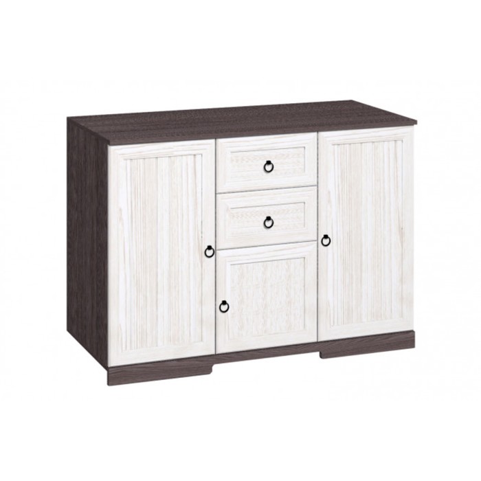 Комод "Марсель", 1199х445х843 мм, ЛДСП, цвет ясень тёмный