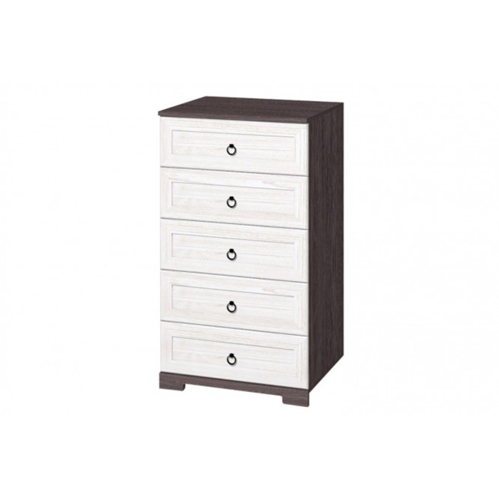 Комод "Марсель", 602х445х1069 мм, ЛДСП, цвет ясень тёмный