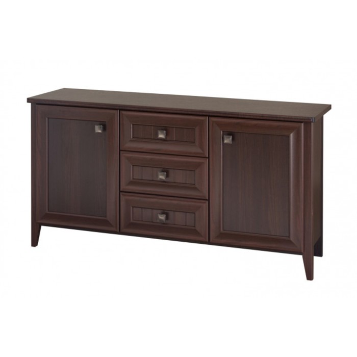 Комод "Виктория", 1395х427х725 мм, ЛДСП, цвет венге