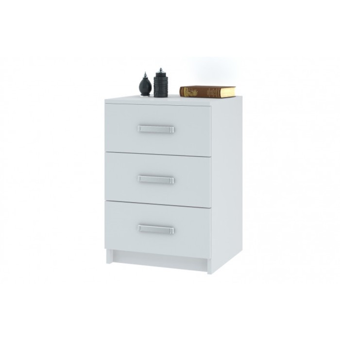 Комод "Лофт", 420х403х623 мм, ЛДСП, цвет белый